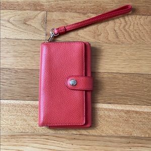 Coach cellphone wallet wristlet